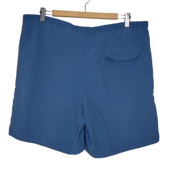 Patagonia Men's Blue Drawstring Outdoors Swim Trunks Shorts Size S - Picture 2 of 16